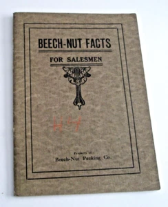 Beech-Nut Packing Co. Facts For Salesmen Handbook Canajoharie NY 1913 - Imagen 1 de 10