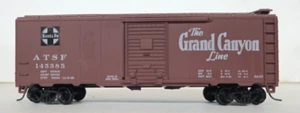 HO Scale Athearn Blue Box RTR 40' Steel Box Car Sants Fe The Grand Canyon Line - Bild 1 von 8