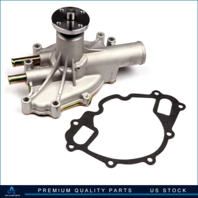 ? For 87-96 Ford Bronco Pickup F-150 F-250 F-350 5.0 5.8 Water Pump W/Gasket - Image 1 of 4