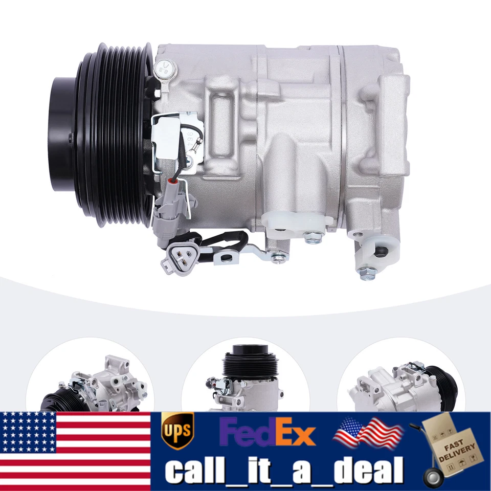 NEW AC Compressor For Toyota Avalon 2005-2011, Toyota Camry 3.5L 2007-2011 Foto 1 de 4