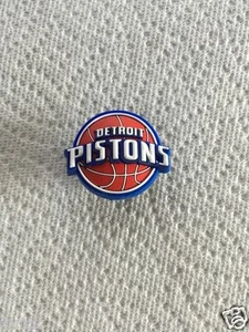DETROIT PISTONS JIBBITZ NBA JIBBITZ DETROIT PISTONS SHOE CHARM FITS CROCS - Picture 1 of 1