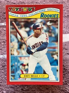 1990 Topps Toys R Us Rookies Joey Belle #3 Cleveland Indians - Imagen 1 de 2