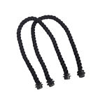 2 Pcs Straw Bag Handles Tote Purse Crossbody Strap Replacement