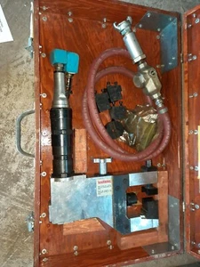 H&S Compact Pneumatic Pipe Beveler Bevelling Machine 1"- 2 1/2" - Picture 1 of 8