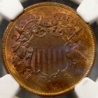 1864 TWO CENT PIECE GORGEOUS VERY RARE CHOICE PQ GEM+ NEAR TOP POP NGC MS 66+ RB
