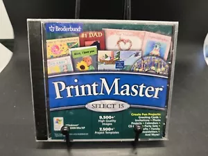 Print Master Select 15 New Sealed Super Rare - Picture 1 of 5