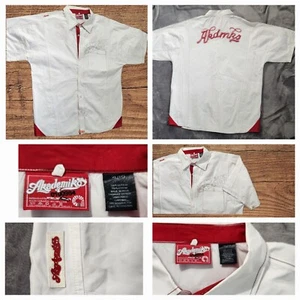 Chemise homme vintage boutonnée manches courtes Y2K Akademiks taille XL - Photo 1/16