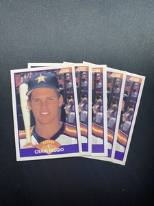 (1) 1989 Score Craig Biggio #237 Rc Rookie Houston Astros Qty