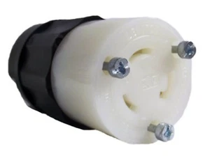 Leviton 2313, 20 AMP - 125 Volt, Verriegelungsstecker $ Stecker - Bild 1 von 6