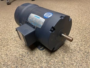 Leeson General Purpose AC Electric Brake Motor - 1/3 HP - Picture 1 of 5