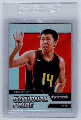 2022 Prizm Draft Picks Wang Zhi-Zhi National Pride China Case Hit SSP Card NP-WZ - Image 1 of 2