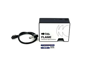 Ocean Optics Flame-S-VIS-NIR Spectrometer   350nm  (340 - 1019nm) Tested Working - Picture 1 of 11