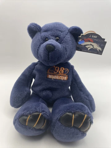 NFL Denver Broncos John Elway Limited Treasures Plush Bear 31,237/72,000 Cover