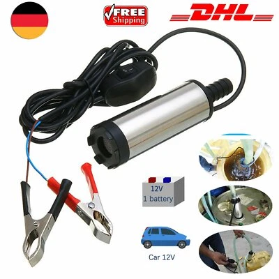 Elektrische Auto Ölpumpe Kraftstoffpumpe ÖL Benzinpumpe Dieselpumpe 12L/min 12V