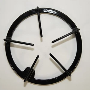 Rejilla grande para quemador de superficie de cocina de gas Whirlpool Jenn-Air 9" negra 71001682 - Imagen 1 de 3