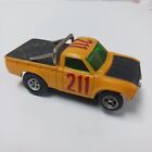 Orange Aurora AFX DATSUN BAJA PICKUP Truck #211 Slot Car HO scale