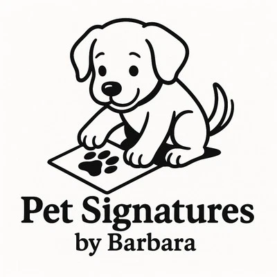 “Saudações fotografadas com patas: assinaturas personalizadas de animais de estimação”, 30 assinaturas por pacote - Imagem 1 de 4