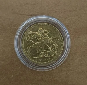 1821 Gold Sovereign George IV - Picture 1 of 2