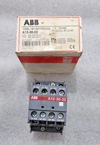 ABB A12-30-22 220-230V 3 POLIGES ZUSATZSCHÜTZ KOSTENLOSER SCHNELLER VERSAND FEDEX - Bild 1 von 8