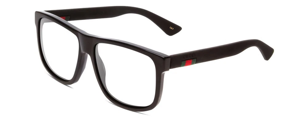 GUCCI GG0010S Designer Reading Glasses Gloss Black on Matte Retro 58mm - Изображение 1 из 1