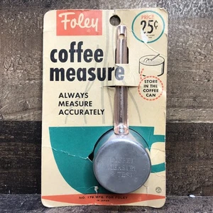 Café Foley vintage medida 2 cucharadas sin usar con embalaje original no. 179 Japón - Imagen 1 de 7