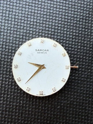 MECANISMO RELOJ SARCAR GENEVE CAL.3210 25,6mm NO PROBADO Foto 1 de 4