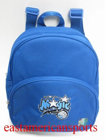 Orlando Magic NBA Blue Mini Book Bag Back Pack Gym School Sport Case Kids Adults Cover