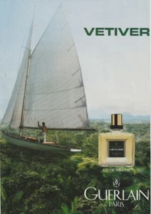 Reklame Hochglanzpapier - Advertising Paper - Vetiver von Guerlain - Bild 1 von 1