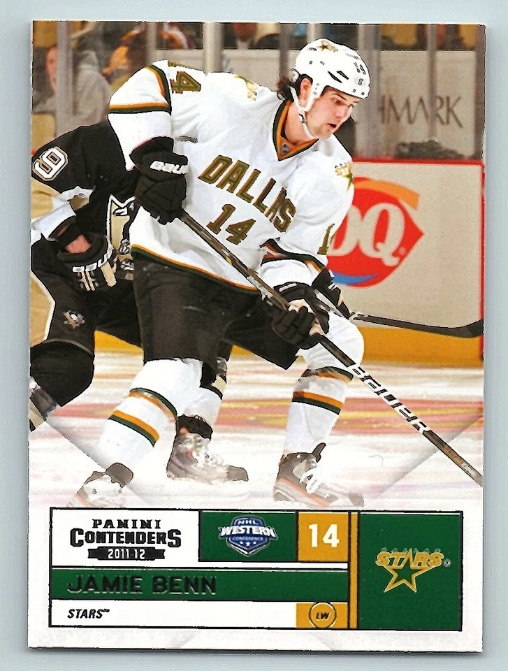 2011-12 Panini Playoff Contenders - #85 Jamie Benn - Image 1 of 2