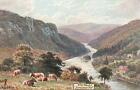Vintage Ar Quinton Tuck's Oilette Wye Valley Symonds Yat Postcard - Unused