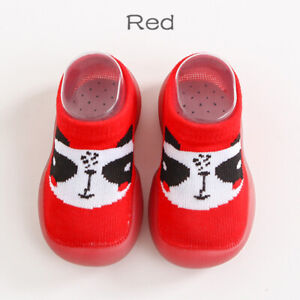 Winter Baby Boys Girls Toddlers Anti-Slip Shoes Socks Shoes Boots Cute Warmer