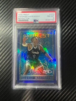 ANFERNEE PENNY HARDAWAY 1995-96 TOPPS FINEST REFRACTOR #234 PSA 8 Q1980 - Image 1 of 2