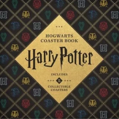 Harry Potter Hogwarts Coaster Book: Includes 5 Collectible Coasters! - Изображение 1 из 4