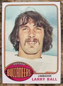 1976 Topps Football #297 Larry Ball - Tampa Bay Buccaneers