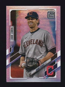 2021 Topps Series 1 #80 SHANE BIEBER League Leaders RAINBOW FOIL Parallel - Bild 1 von 2
