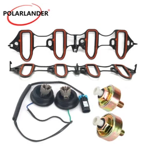 Knock Sensor + Harness + Intake Manifold Gasket Fits Cadillac Fits Chevy Repair - Picture 1 of 15