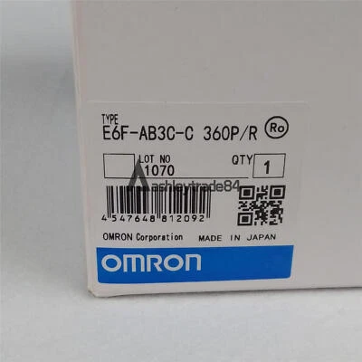 1PCS NEW Omron rotary Encoder E6F-AB3C-C 360P/R - Image 1 of 4
