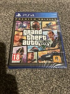 Grand Theft Auto V - Premium Edition PS4 *SEALED*