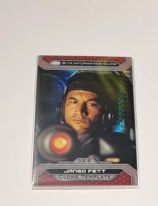 Star Wars Chrome Perspectives Jedi V Sith Jango Fett Refractor Prism 142/199 - Bild 1 von 4