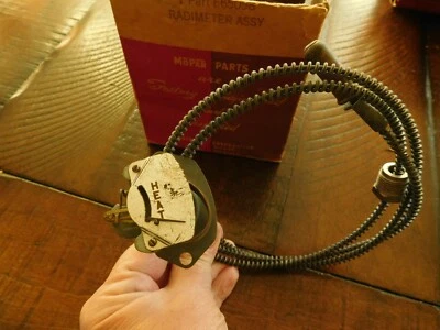 1937 1938 Plymouth Truck P50 P57 Temperature Gauge Radimeter MoPaR  NOS - Image 1 of 4