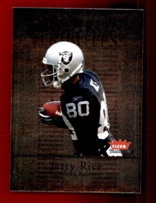 2004 Fleer Tradition Gridiron Tributes #7GT Jerry Rice. - Image 1 of 2