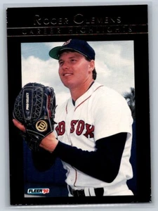 1992 Fleer Roger Clemens Career Highlights #14 - Picture 1 of 2