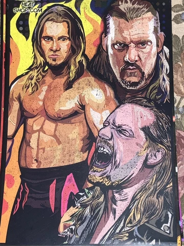 chris jericho poster aew wwf wwe wcw Cover