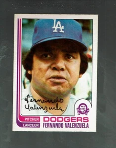 1982. OPC. In action. Fernando Valenzuela #334 EXMT-NM - Picture 1 of 2
