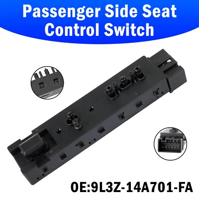 Passenger Side Seat Control Switch for Ford Escape F150 F250 F350 9L3Z-14A701 - Image 1 of 4