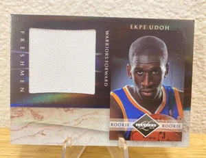 2010 Limited Basketball Ekpe Ugoh Rc Relic /99 Warriors authentic jersey - Picture 1 of 2