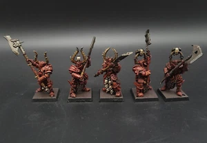 Warhammer Warriors of Chaos Chosen 5x - Old World AoS S2D - Pintado - Fuera de existencia - Usado - Imagen 1 de 3