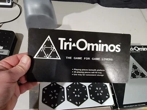 Sh Tri-Ominos The Triangle Board Vintage Board Game Pressman 4420 - Picture 1 of 9