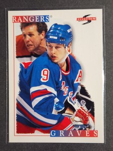 1995-96 Score Hockey Adam Graves #2 New York Rangers