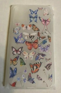 Funda Tenpon iPhone 11 6,1 pulgadas, transparente lindo patrón de mariposas - Imagen 1 de 6